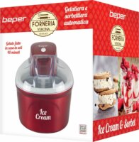 Beper P102GEL002 Fagylaltkészítő 1,8L 12W - Piros