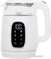 Adler AD 1305 1.7L Vízforraló 2200 Watt - Fehér/Ezüst