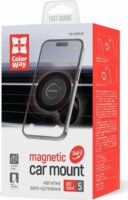 ColorWay Air Vent-5 Mágneses autós telefontartó (360°-ban elforgatható) - Fekete