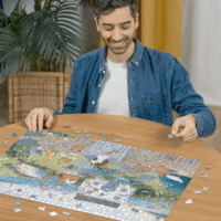 Ravensburger Kunyhó a tengerparton 1000 darabos puzzle