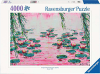 Ravensburger Rózsaszín tündérrózsák 4000 darabos puzzle