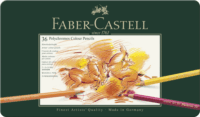 Faber-Castell Polychromos művész színes ceruza készlet - Vegyes színek (36 db/csomag)
