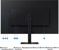 Samsung 37" LS37D800EAUXEN 16:9 4K UHD VA Monitor 60Hz - Fekete