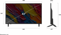 LG 43" 43QNED82A3B 4K UltraHD QNED AI Smart TV