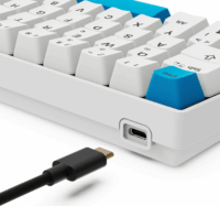 Sharkoon Skiller SGK50 S4 Gen2 PBT Mechanikus (Yellow Switch) Vezetékes Gaming Billentyűzet DE - Fekete