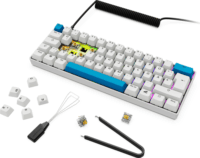 Sharkoon Skiller SGK50 S4 Gen2 PBT Mechanikus (Yellow Switch) Vezetékes Gaming Billentyűzet DE - Fekete