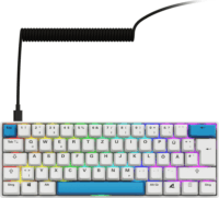 Sharkoon Skiller SGK50 S4 Gen2 PBT Mechanikus (Yellow Switch) Vezetékes Gaming Billentyűzet DE - Fekete