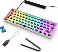 Sharkoon Skiller SGK50 S4 Gen2 RGB Gaming Barebone Billentyűzet (Fehér) - ISO, ANSI