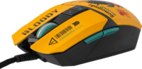 A4Tech Bloody W63 Max Renegade Midnight Vezetékes Gaming Egér - Sárga Mintás
