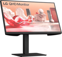 LG 27" 27BA75QB-B 16:9 QHD IPS LED Monitor - Fekete