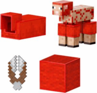 Mattel Minecraft Diamond Level bárány figura - 14 cm