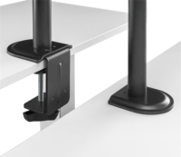 Sbox LCD-351/1-2 17"-32" TV/Monitor asztali tartó - Fekete (1 Kijelző)