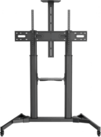 Sbox FS-3610 60"-100" TV gurulós padló tartó állvány - Fekete