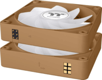 Thermaltake CT140 EX Reverse 140mm PWM ARGB Rendszerhűtő ventilátor 3db - Barna