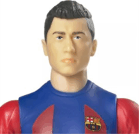 BanboToys FC Barcelona Lewandowski gyűjthető Focista figura 20cm