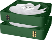 Thermaltake CT120 EX Reverse 120mm PWM ARGB Rendszerhűtő ventilátor 3db - Zöld