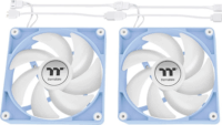 Thermaltake CT120 120mm PWM ARGB Rendszerhűtő ventilátor 2db - Világoskék