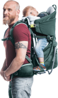 Deuter Kid Comfort Háti Babahordozó Max 18 Kg - Zöld