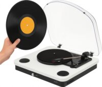 Adler AD 1914 Bakelit Vinyl lemezjátszó - Fehér