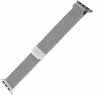 Fixed Mesh Apple Watch Apple Watch S4/S5/S6/S7/S8/S9/S10/SE Fém Szíj 42/44/45/46/49mm - Ezüst