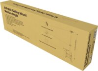 Multibrackets Medium Single 3000 32-55" TV / Monitor mennyezeti tartó konzol - Fekete