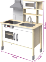Eichhorn Játék konyhakészlet gyerekeknek - Többszínű