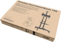Multibrackets Floorstand Basic 180 55-80" TV gurulós padló tartó állvány - Fekete