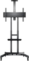 Multibrackets Floorstand Basic 180 55-80" TV gurulós padló tartó állvány - Fekete