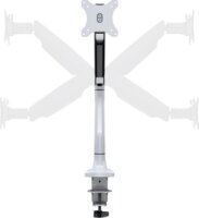 Multibrackets Gas Spring Single 15-30" Monitor asztali tartó állvány - Fehér