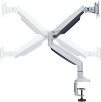 Multibrackets Gas Spring Single 15-30" Monitor asztali tartó állvány - Fehér