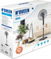 N'oveen F450 Álló ventilátor légtisztító funkcióval Ø 40cm - Fekete