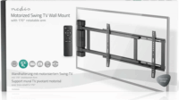 Nedis TVWM5860BK 32"-75" LCD TV / Monitor motoros fali tartó konzol - Fekete