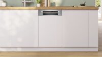Bosch SPI2HKS42E Félig beépíthető mosogatógép 45cm 10 teríték - Fehér
