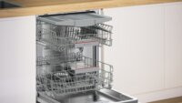 Bosch SMI6ZCS10E Félig beépíthető mosogatógép 60cm 14 teríték - Fehér