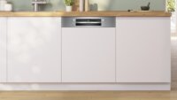 Bosch SMI6ZCS10E Félig beépíthető mosogatógép 60cm 14 teríték - Fehér