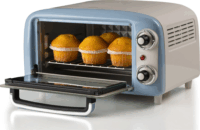 Ariete 3919BL Elektromos mini sütő 10L 800 Watt - Vintage kék