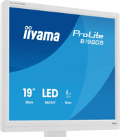 iiyama 19" B1980S-W1 5:4 SXGA LED Monitor 75Hz - Fehér