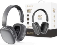 Devia EarBass Pro2 ANC Bluetooth Fülhallgató Headset - Szürke