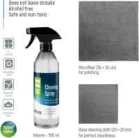 ColorWay CW-5500 Tisztítószer készlet Elektronikai készülékekhez 0,55L + 2 mikroszálas törlő