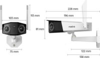 Reolink Duo Series W730 8MP kültéri IP Panoráma kamera - Fehér