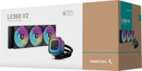 DeepCool LE360 V2 360mm ARGB All In One Univerzális CPU Vízhűtés - Fekete