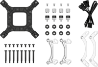 DeepCool LE240 V2 240mm ARGB All In One Univerzális CPU Vízhűtés - Fekete
