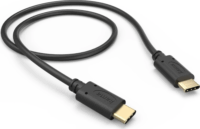 Hama USB-C apa - USB-C apa 2.0 Adat és töltőkábel 0.5m - Fekete