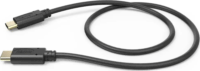 Hama USB-C apa - USB-C apa 2.0 Adat és töltőkábel 0.5m - Fekete