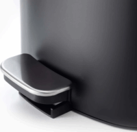 Joseph Joseph EasyStore 5 literes pedálos acél szemetes - Fekete