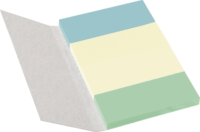 Herlitz 50033447 20 x 50 cm Öntapadós jegyzettömb (4 x 40 lap / tömb) - Vegyes színek
