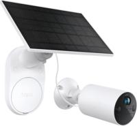 TP-Link Tapo C410 WiFi 2K 125° Okos IP Kamera + Okos Tapo A201 Napelemes töltő