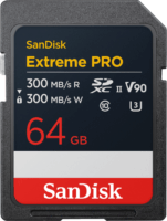 Sandisc Extreme Pro 64GB SD UHS-II XC Memóriakártya