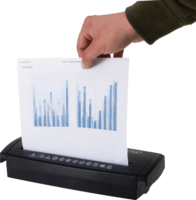 Adler AD 1040 Iratmegsemmisítő 5 lap - Fekete