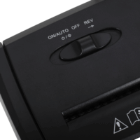 Adler AD 1040 Iratmegsemmisítő 5 lap - Fekete